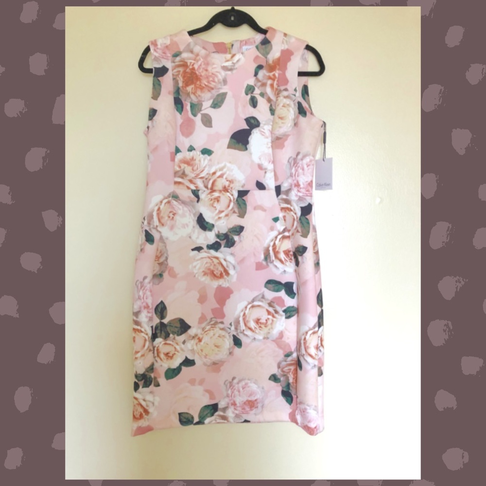 Gorgeous floral Calvin Klein dress